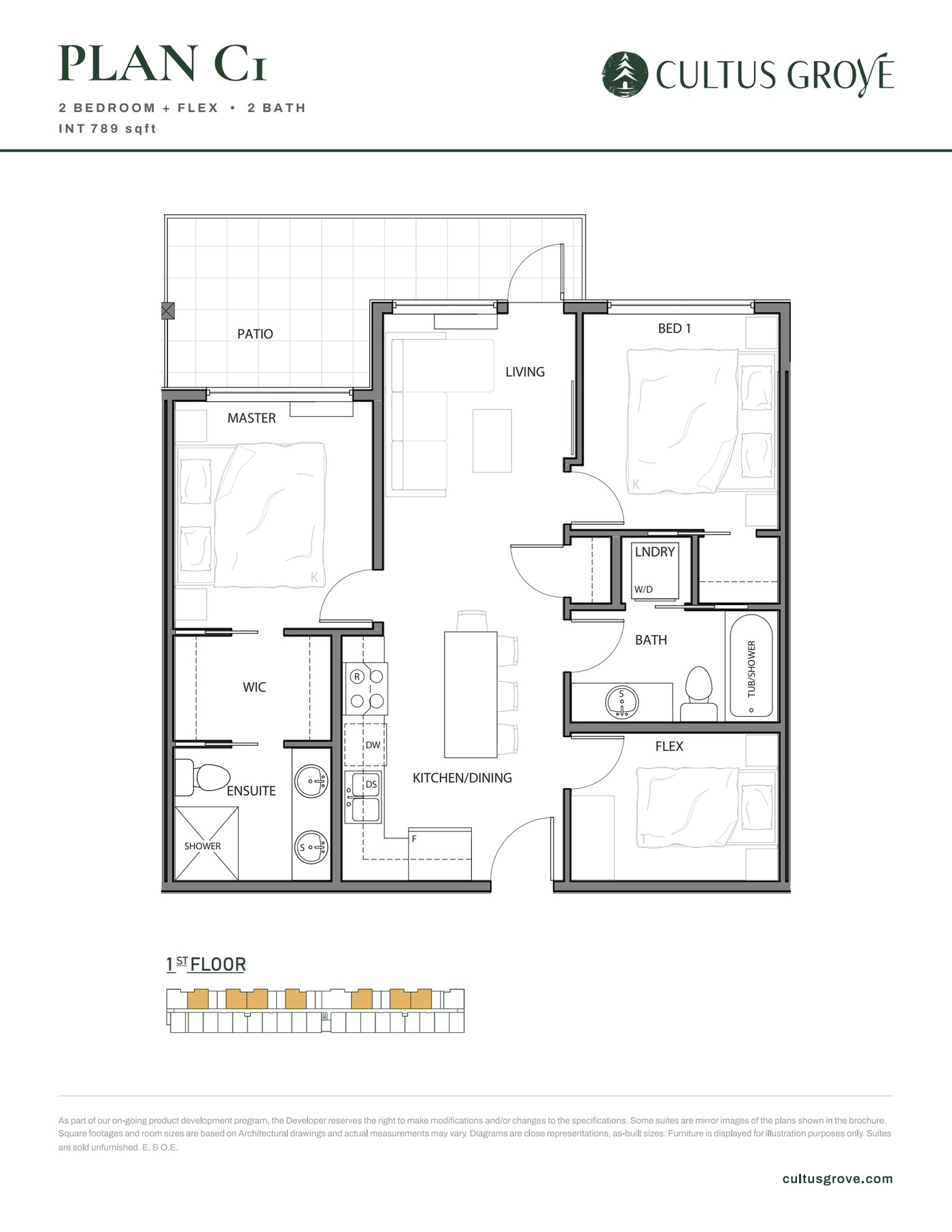 Plan C1 floor plan